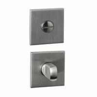 Intersteel Q WC-sluiting verdekt 53x53x6mm pvd rvs - thumbnail