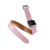 Kakapi Double Strap bandje - Roze - Geschikt voor Apple watch 38mm / 40mm / 41mm / 42mm - thumbnail