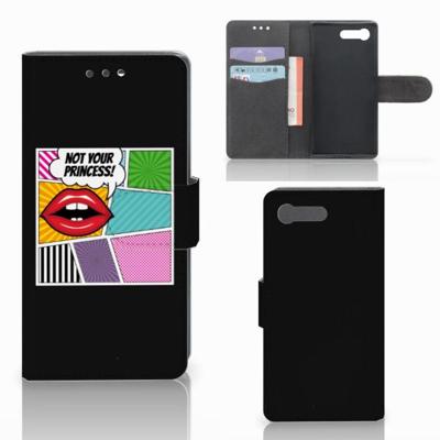 Sony Xperia X Compact | Wallet Case | met Pasjes | Popart Princess Sony Xperia X Compact | Wallet Case | met Pasjes | Popart Princess