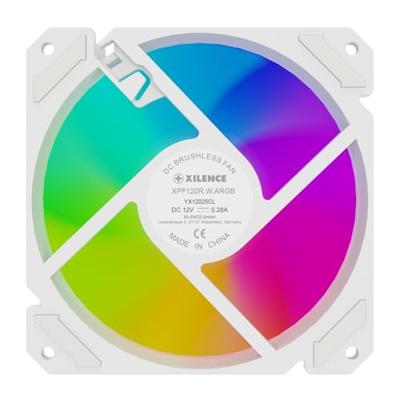 Xilence XPF120R.W.ARGB PC-ventilator Wit (b x h x d) 120 x 25 x 120 mm