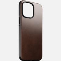 Nomad Modern Horween lederen hoesje iPhone 14 Pro Max - Rustic Brown - thumbnail