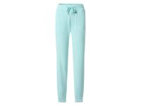 esmara Velours dames broek (Blauw, L (44/46)) - thumbnail