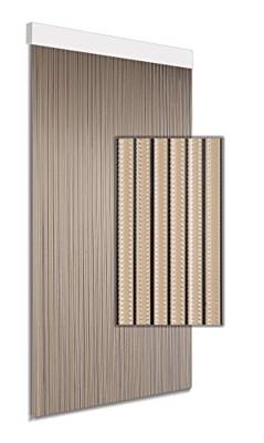 Degor Vliegengordijn Luxe Lamellen Transparant / Zwart 90 x 210 cm Degor Vliegengordijn Luxe Lamellen Transparant / Zwart 90 x 210 cm