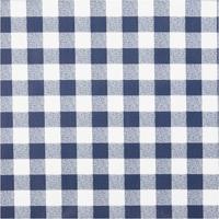 Wasdoek, ruit, B: 140 cm, blauw, wit, 20 m/ 1 rol - thumbnail