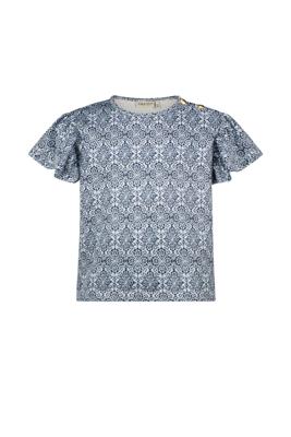 Like Flo zomer mesh top meisjes - Ikat - Emilia