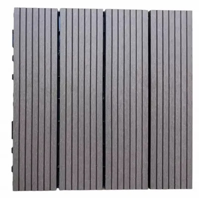 Kunststof tuintegel 30x30x2,4 cm coffee Kunststof tuintegel 30x30x2,4 cm coffee