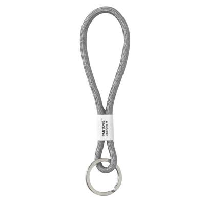 Pantone sleutelhanger 18 cm nylon grijs Pantone sleutelhanger 18 cm nylon grijs