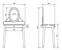Schoenenkast Oscar-5 Wit - thumbnail