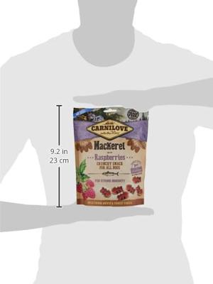 CARNILOVE CRUNCHY SNACK MAKREEL / FRAMBOOS - thumbnail