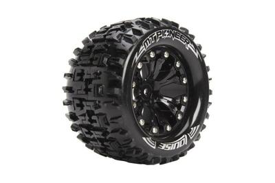 Louise - MT-Pioneer- 1/10 banden op 2.8" bead-lock velgen Zwart - Hex 14mm