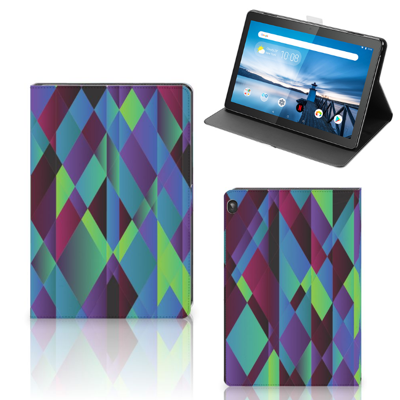 Lenovo Tablet M10 Tablet Beschermhoes Abstract Green Blue Lenovo Tablet M10 Tablet Beschermhoes Abstract Green Blue