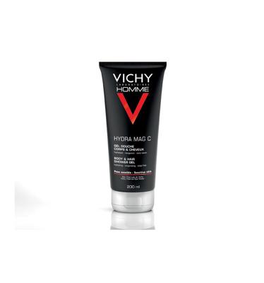 Vichy Homme Hydra Mag C Shower Gel Body & Hair Magnesium Sensitive Skin