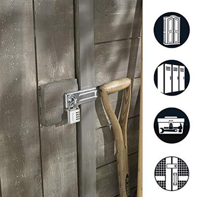 Masterlock Overval 704EURD + Aluminium hangslot 40mm - 7640704EURD 7640704EURD