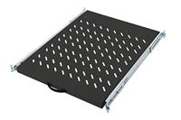 Digitus DN-19 TRAY-2-800SW 19 inch Apparaatbodem voor patchkast 1 HE Uittrekbaar Geschikt voor kastdiepte: 800 mm Zwart - thumbnail