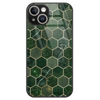 iPhone 13 hardcase - Kubus groen - thumbnail