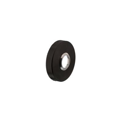 Intersteel Rozet verdekt met metaal 53x10mm - RVS/mat zwart