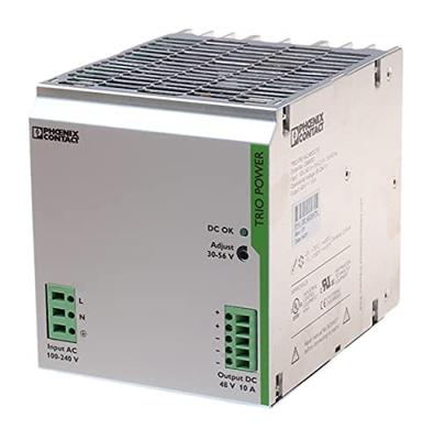 Phoenix Contact 2866501 DIN-rail netvoeding 48 V/DC 10 A 480 W Aantal uitgangen:1 x Inhoud 1 stuk(s) Phoenix Contact 2866501 DIN-rail netvoeding 48 V/DC 10 A 480 W Aantal uitgangen:1 x Inhoud 1 stuk(s)