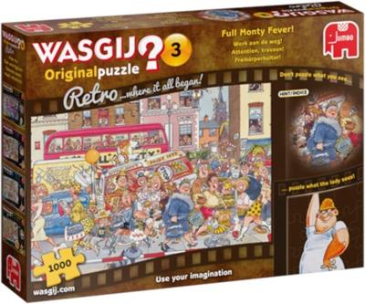 Jumbo Wasgij Retro Original 3 puzzel Werk aan de weg - 1000 stukjes