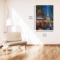 Clementoni legpuzzel night at the eiffel café, 500st. - thumbnail