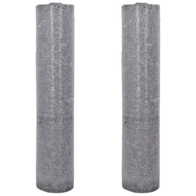 VidaXL Antislip schildersvlies 2 st 25 m 180 g/m² grijs VidaXL Antislip schildersvlies 2 st 25 m 180 g/m² grijs