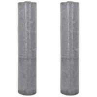VidaXL Antislip schildersvlies 2 st 25 m 180 g/m² grijs - thumbnail