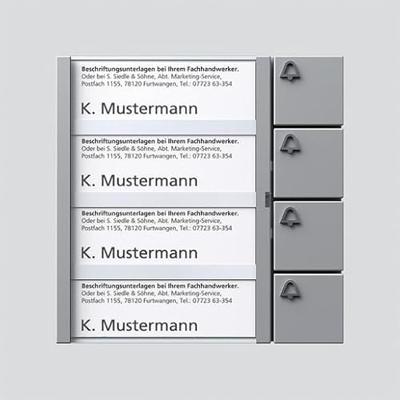 Siedle 200035528-00 Functiemodule voor Accessoires voor deurintercom Zilver