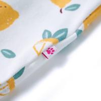 Kindershirt met knoop in de zoom 92 ecru - thumbnail