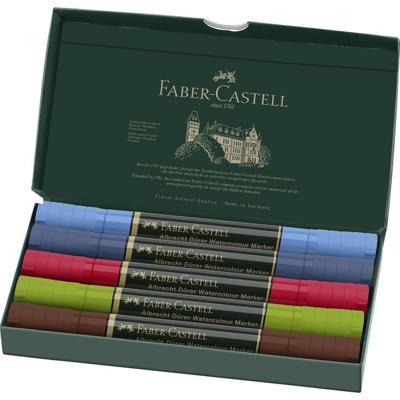 Faber Castell FC-160308 Aquarel Marker Albrecht Dürer 5 Stuks Urban Sketching