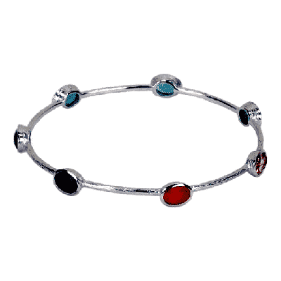 Armband met 7 chakra Edelstenen