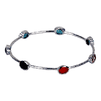 Armband met 7 chakra Edelstenen - thumbnail
