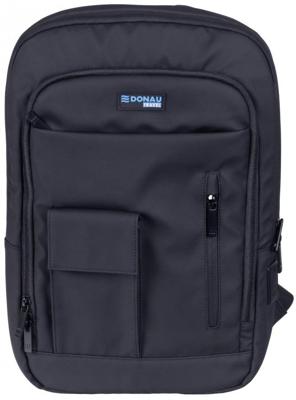 Donau Travel rugzak Rome, 9 l, 13,3 inch, zwart