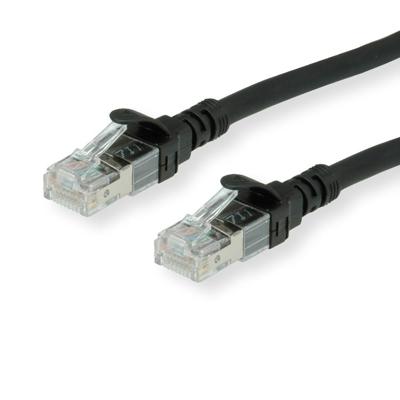 ROLINE patchkabel Cat.6 S/FTP (PiMF), componentniveau, LSOH, zwart, 5 m ROLINE patchkabel Cat.6 S/FTP (PiMF), componentniveau, LSOH, zwart, 5 m