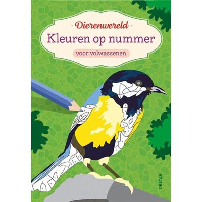 Deltas Kleuren op nummer - dierenwereld Deltas Kleuren op nummer - dierenwereld