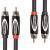 Roland RCC-15-2R2R instrumentenkabel 2x RCA - 2x RCA 4.5 meter Roland RCC-15-2R2R instrumentenkabel 2x RCA - 2x RCA 4.5 meter