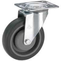 dörner + helmer 715465F Zwenkwiel Wieldiameter: 80 mm Draagvermogen (max.): 140 kg 1 stuk(s) - thumbnail