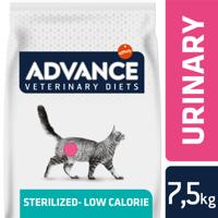 Advance Veterinary Sterilized Urinary Low Calorie kattenvoer 7,5 kg - thumbnail