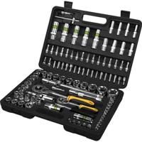 Dopsleutelset - Fieldmann - FDG 5001-108R - 108-delig - 1/4 en 1/2 doppen - Opbergkoffer - thumbnail