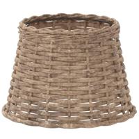 VidaXL Lampenkap ø25x17 cm wicker bruin - thumbnail