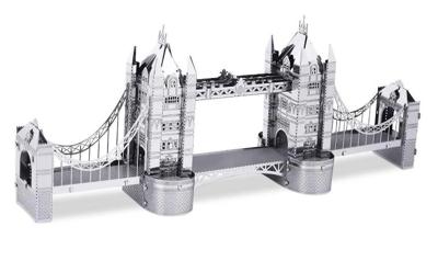 Eureka Metal earth london tower bridge zilver editie Eureka Metal earth london tower bridge zilver editie
