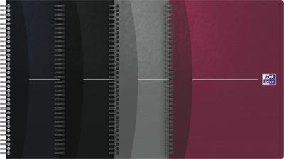 Oxford Office Essentials spiraalschrift, 180 bladzijden, ft 17,6 × 25 cm (B5), 90 vel, geruit 5 mm, geass Oxford Office Essentials spiraalschrift, 180 bladzijden, ft 17,6 × 25 cm (B5), 90 vel, geruit 5 mm, geass