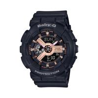 Casio BABY-G BA-110 Series Analog-Digital Watch BA-110RG-1A - Black - thumbnail
