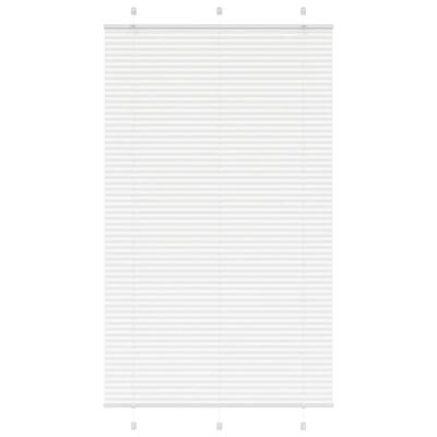 VidaXL Plissé rolgordijn 115x200 cm stofbreedte 114,4cm polyester wit VidaXL Plissé rolgordijn 115x200 cm stofbreedte 114,4cm polyester wit