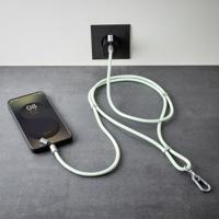 Intenso 7991007 USB-C-kabel USB 2.0 USB-C stekker, USB-C stekker 1.65 m Green Telefoonkoord - thumbnail