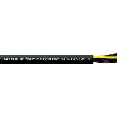 LAPP ÖLFLEX® CLASSIC BLACK 110 Stuurstroomkabel 12 G 0.75 mm² Zwart 1120248/1000 1000 m