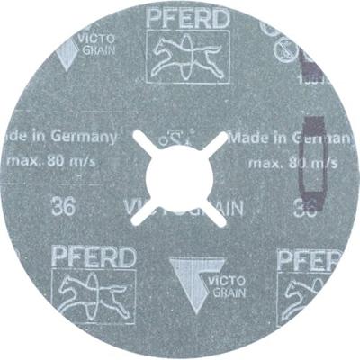 PFERD TOOLS 64279013 Fiberschijf Ø 125 mm Victograin 36 voor maximaal vermogen op staal Diameter 125 mm PFERD TOOLS 64279013 Fiberschijf Ø 125 mm Victograin 36 voor maximaal vermogen op staal Diameter 125 mm