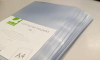 Q-CONNECT L-map, gekorreld, 120 micron, pak van 100 stuks - thumbnail