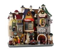 Lemax the hillside winery verlichte facade Caddington Village 2023 - thumbnail