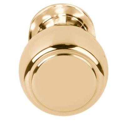 Formani Lazaro Rosa-Violan BOSCO LZ200D voordeurknop draaibaar op rozet - messing ongelakt