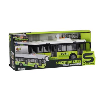 Rapid Wheels Stadsbus 1:16 met licht en geluid | 2 stuks