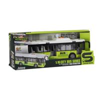 Rapid Wheels Stadsbus 1:16 met licht en geluid | 2 stuks - thumbnail